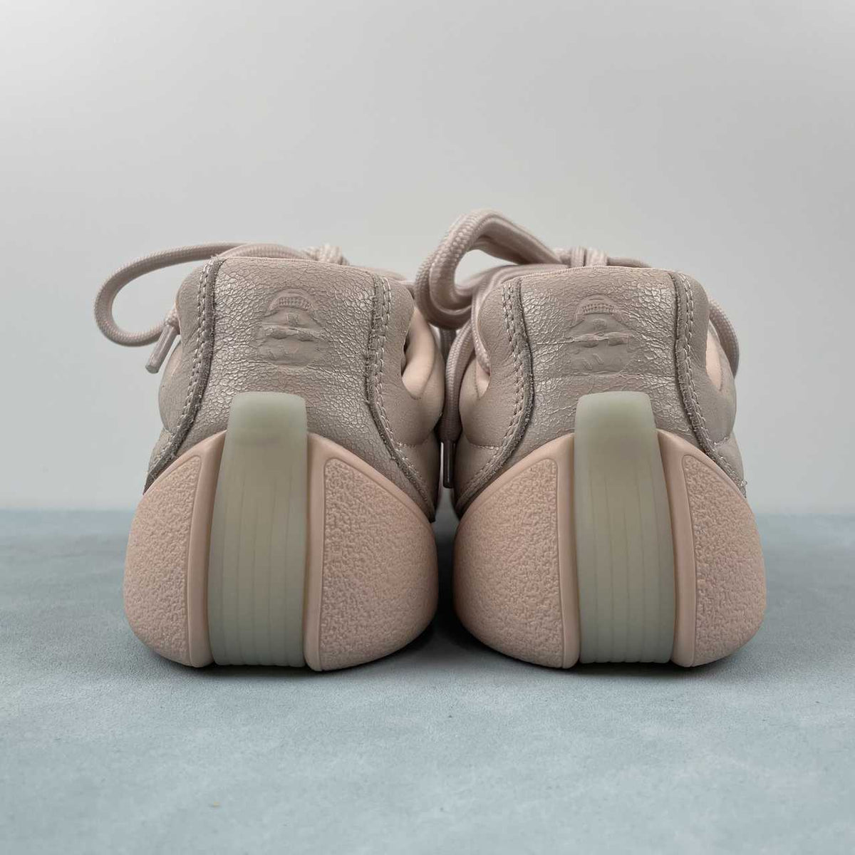 Alexander McQueen Taupe Lace-Up Sneakers