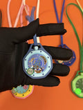 Miniature Pocket Watch Pendant Necklace – Exposed Mechanical Movement