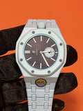 AP x Swatch Royal Oak-Inspired Collaboration Watch – Gray & White