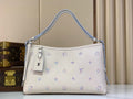 Carry All Bag – White Iridescent Monogram