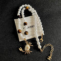 Chanel Pearl Beaded CC Pendant Necklace