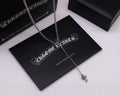Chrome Hearts Cross Lariat Necklace – Sterling Silver
