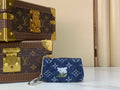 Louis Vuitton Monogram Denim Key Pouch