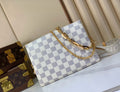 Louis Vuitton Coussin BB – Damier Azur Canvas with Gold Chain