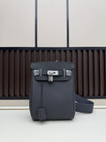 Hermès Hac à Dos Mini Backpack — Noir Evercolor PHW