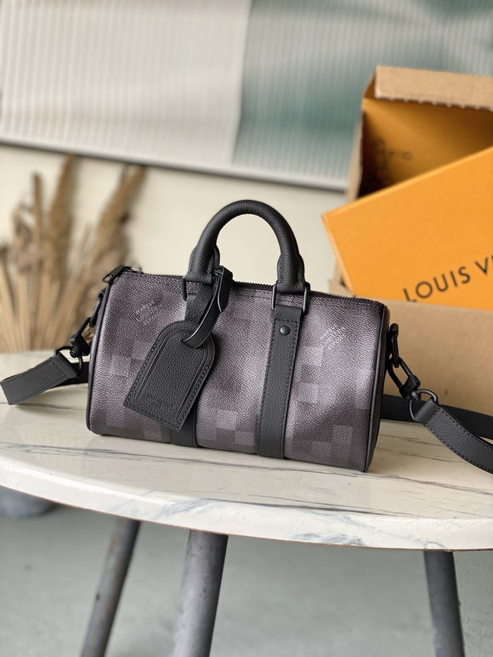 Keepall Bandoulière Damier Graphite Mini Bag