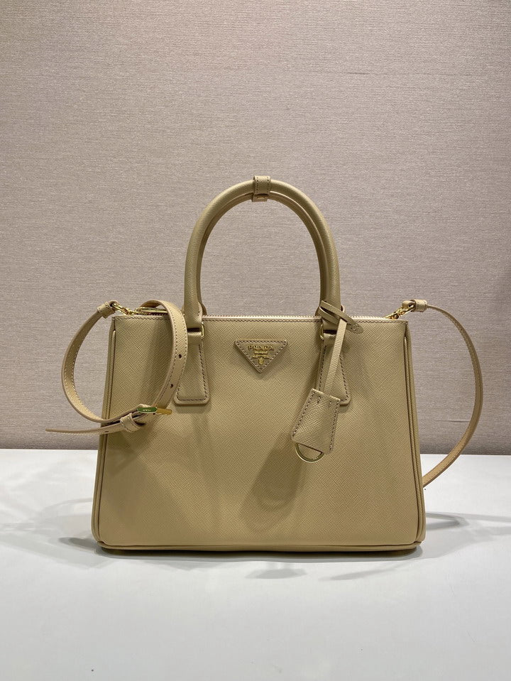 Prada Galleria Saffiano Leather Tote – Butter/Cream