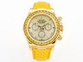 Rolex Daytona Cosmograph Yellow Gold Yellow Sapphire Bezel Mother-of-Pearl Dial