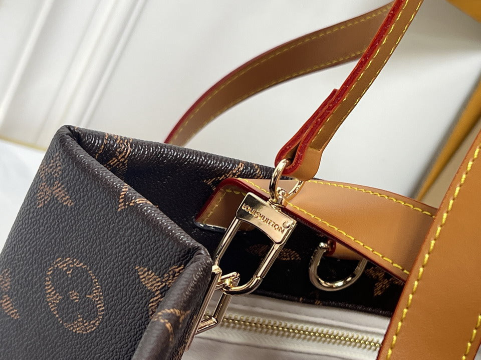 Louis Vuitton Monogram Shopper Tote with Multicolor Graphic