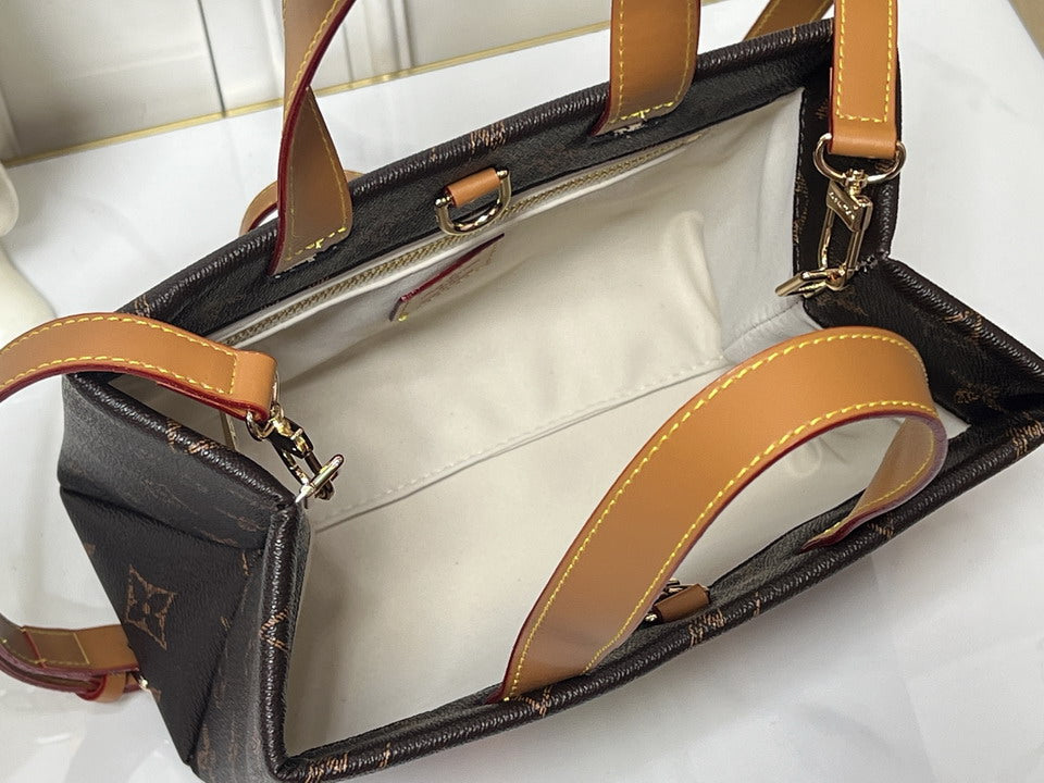 Louis Vuitton Monogram Shopper Tote with Multicolor Graphic