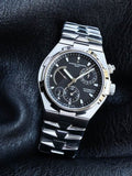 Vacheron Constantin Overseas Chronograph 42mm Steel Black Dial