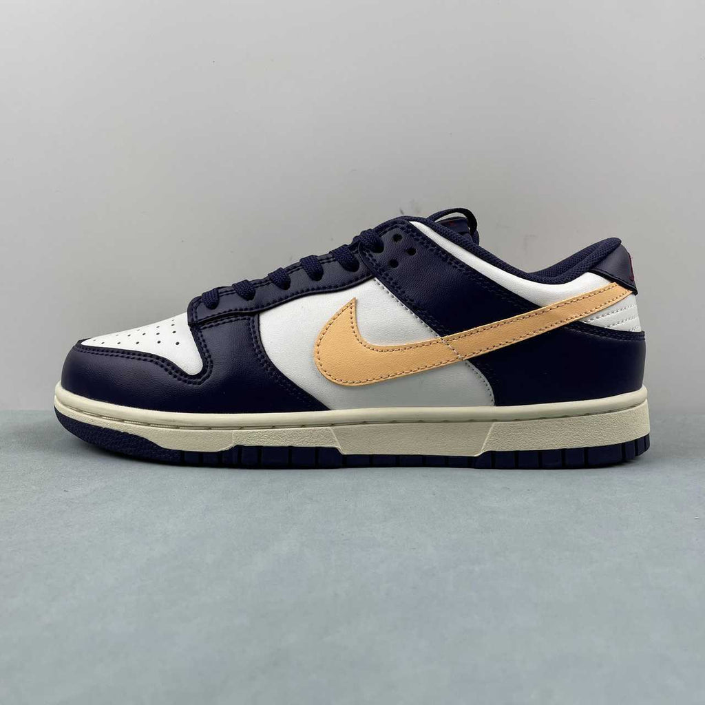Nike Dunk Low Sneakers – Navy, White & Gold  FV8106-181